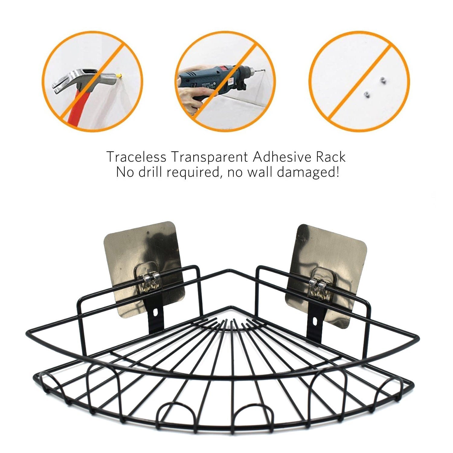 9010 1 Pc Shower Caddy Corner for holding and storing various household stuffs and items etc. 9010 1 Pc Shower Caddy Corner for holding and storing various household stuffs and items etc.